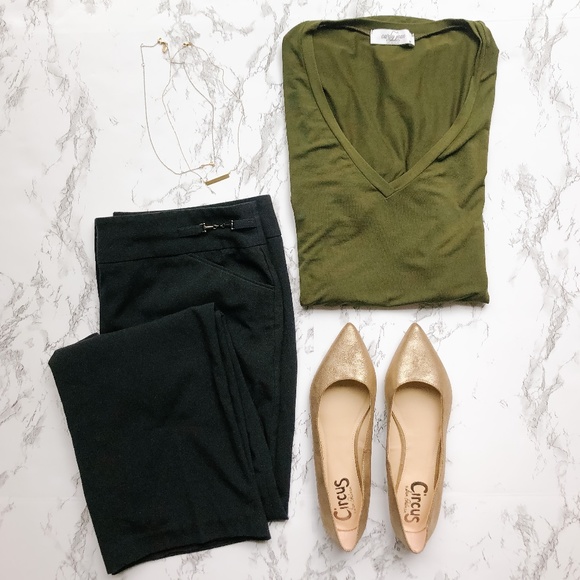 Larry Levine Women's Black Dress Pants Size 10 - Picture 1 of 3